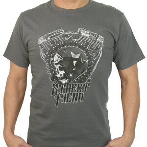 Men Graphic T " Street FIEND" Single Barrel